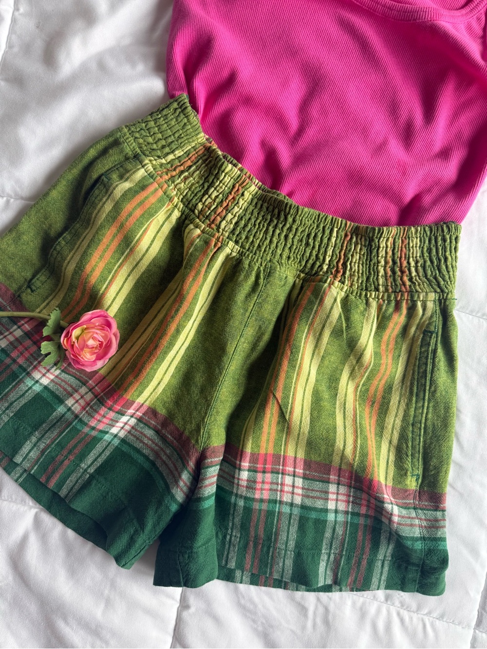 Pilcro Smocked Pull-On Shorts TOP RATED STILL. SOLD IN ONLINE AND IN STORES.